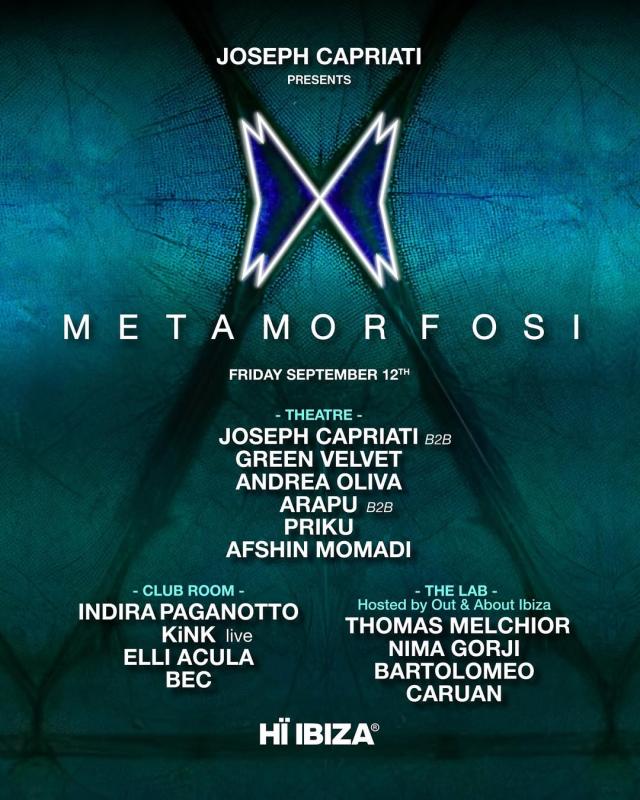 Joseph Capriati presents Metamorfosi