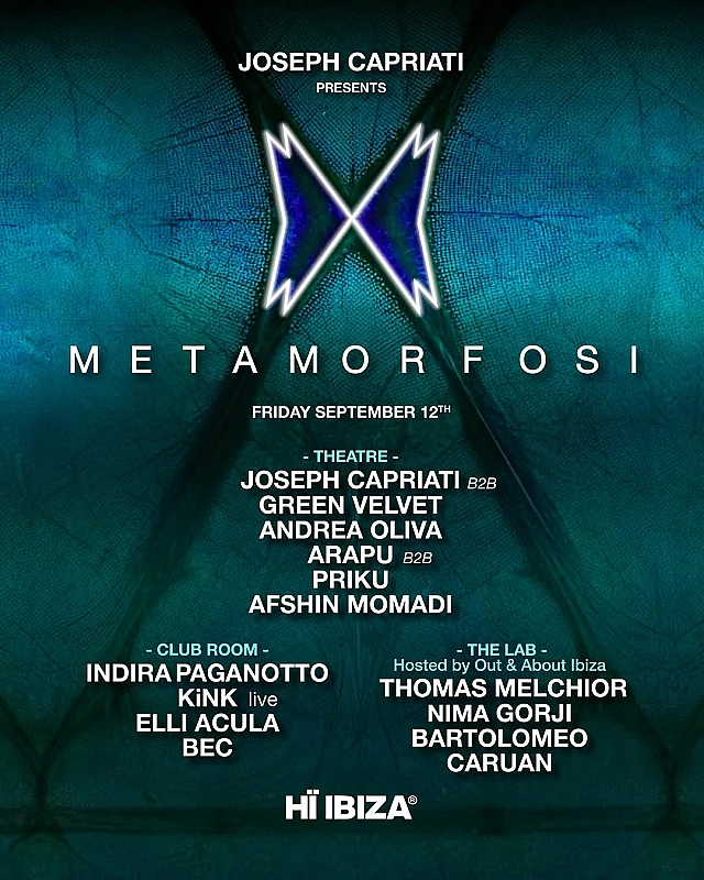 Joseph Capriati presents Metamorfosi