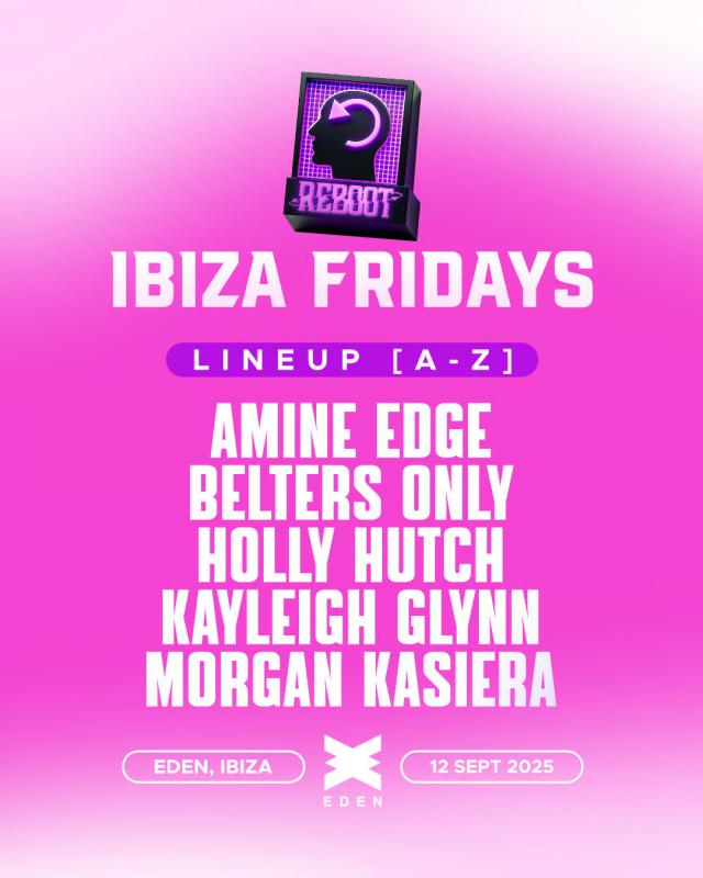 Reboot Ibiza Fridays