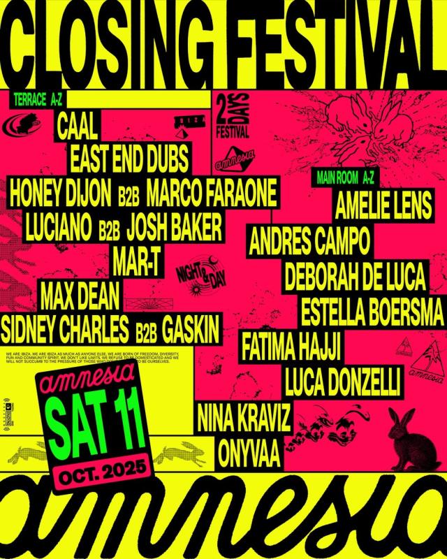 Amnesia Closing Festival day 2