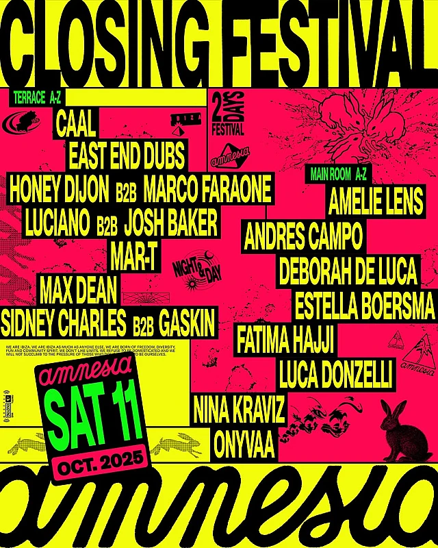Amnesia Closing Festival day 2