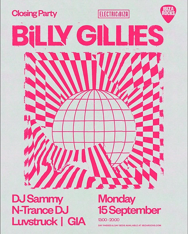 Billy Gillies Closing Party season 2025