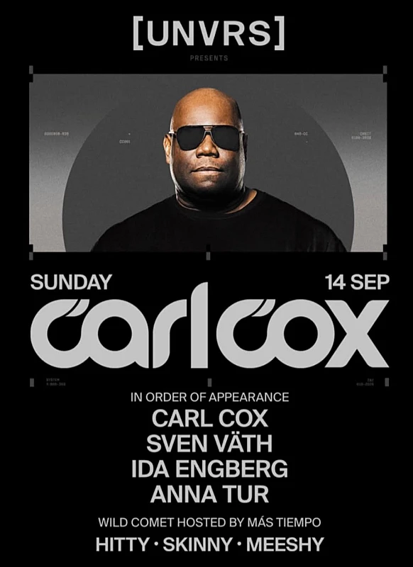 Carl Cox at UNVRS Ibiza
