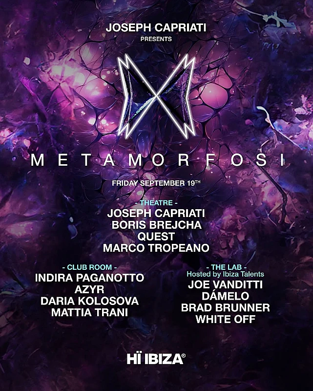 Joseph Capriati presents Metamorfosi