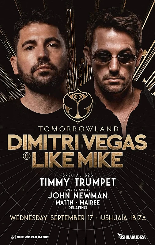 Tomorrowland and Dimitri Vegas & Like Mike