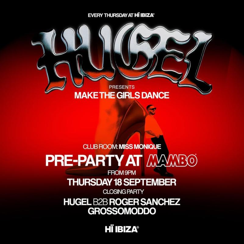Hugel Make The Girls Dance official pre-party