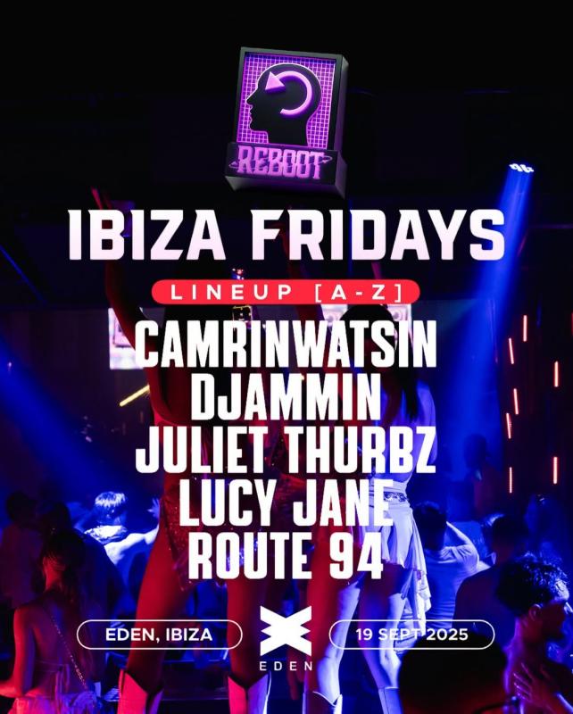 Reboot Ibiza Fridays