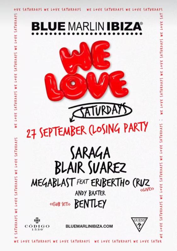We Love Saturdays Closing Party season 2025