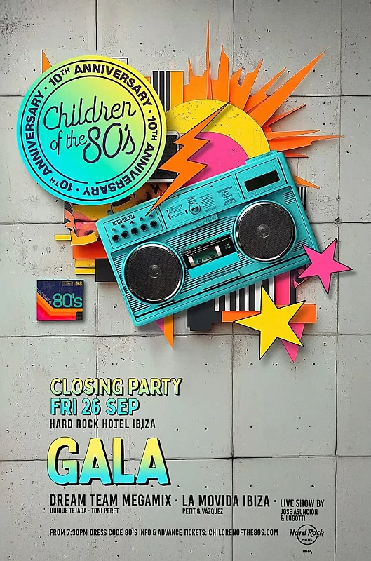 Children of the 80's Closing Party season 2025
