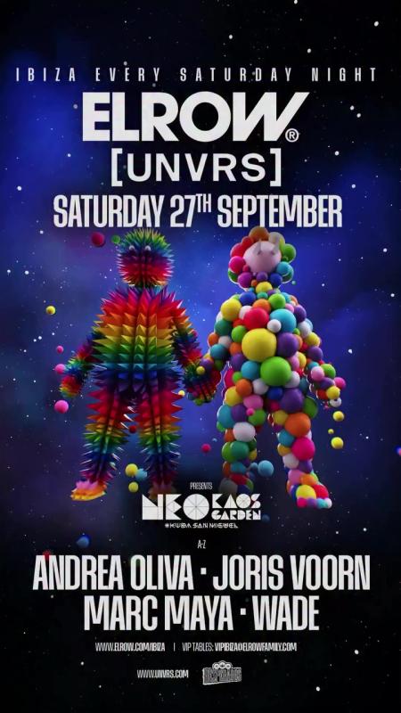 Elrow at UNVRS Ibiza