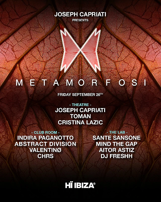 Joseph Capriati presents Metamorfosi