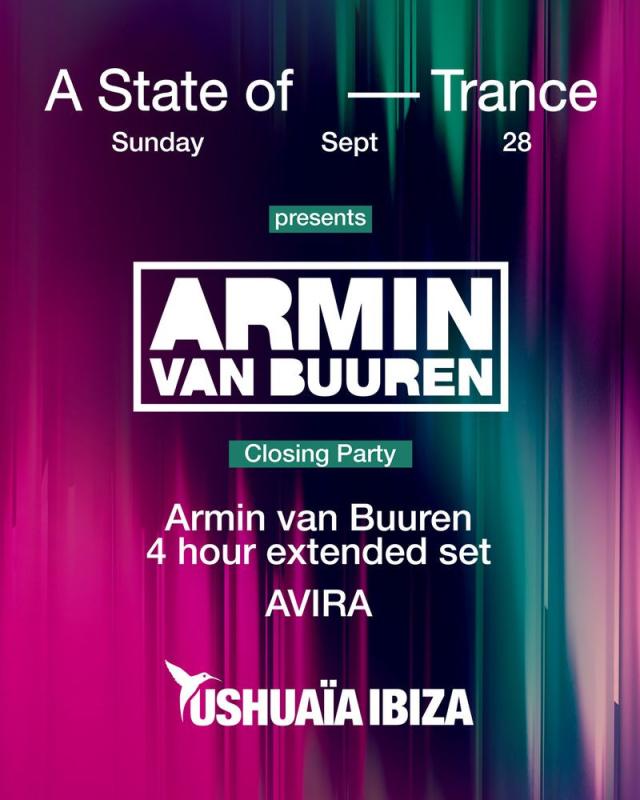 Armin van Buuren Closing Party season 2025