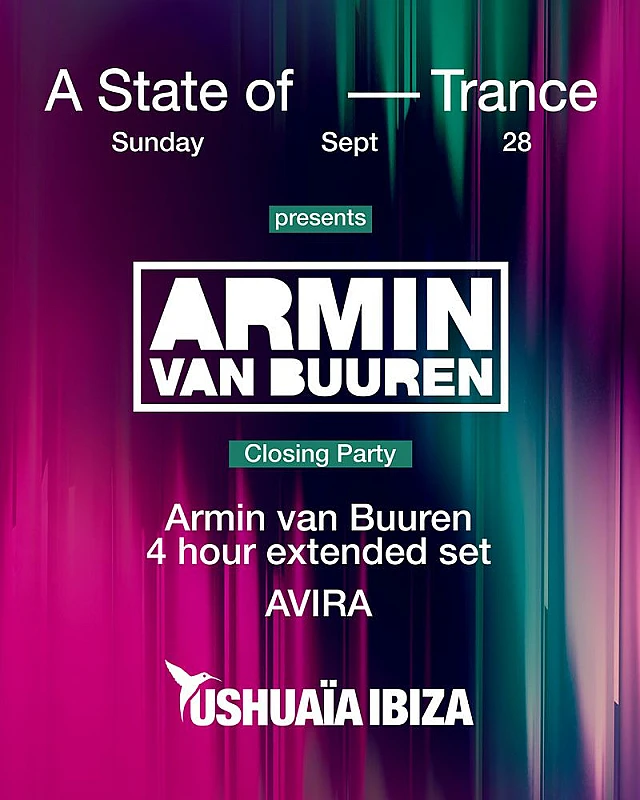 Armin van Buuren Closing Party season 2025