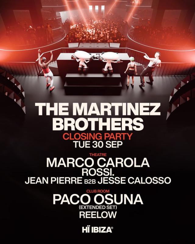 The Martinez Brothers Closing Party season 2025