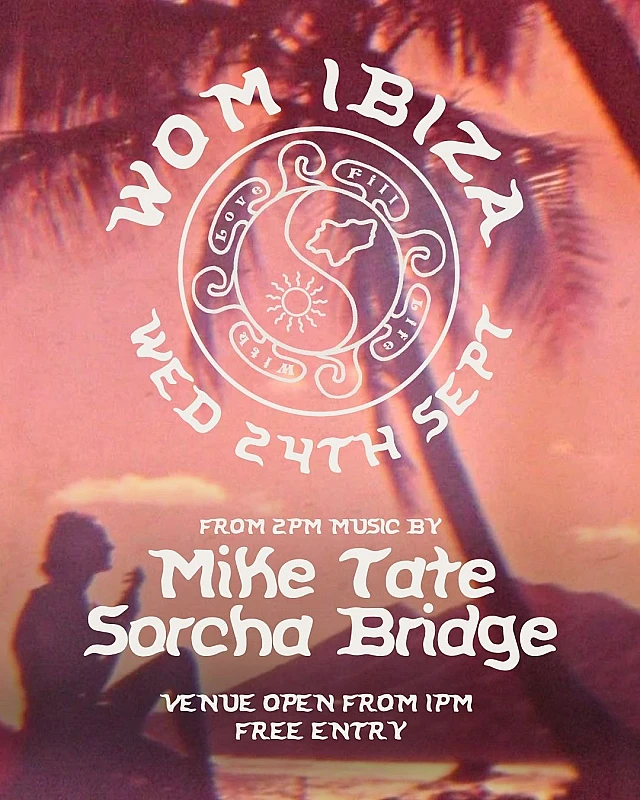 WOM Word of Mouth Radio Cafe Ibiza