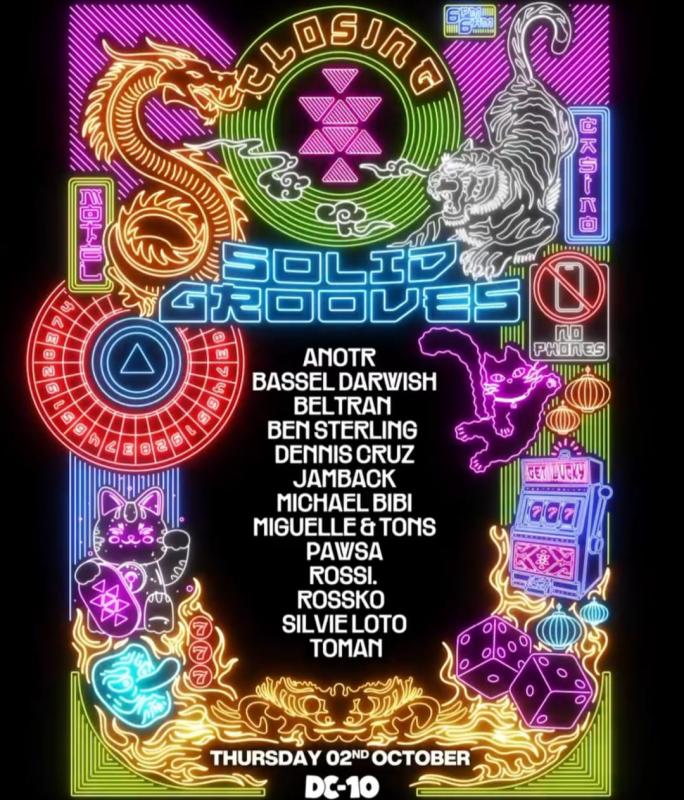 Solid Grooves Closing Party season 2025