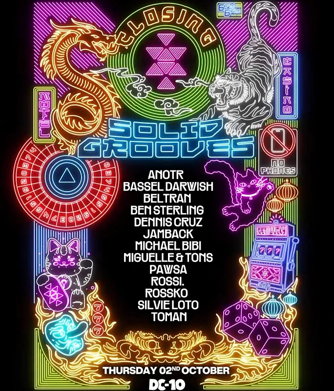 Solid Grooves Closing Party season 2025