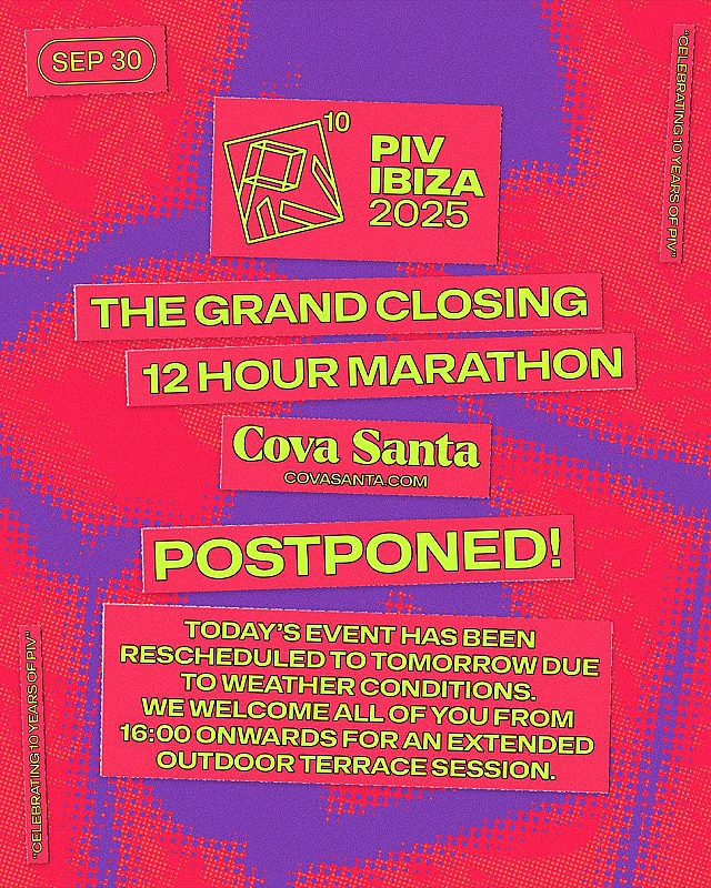 PIV Ibiza Closing Party Season 2025