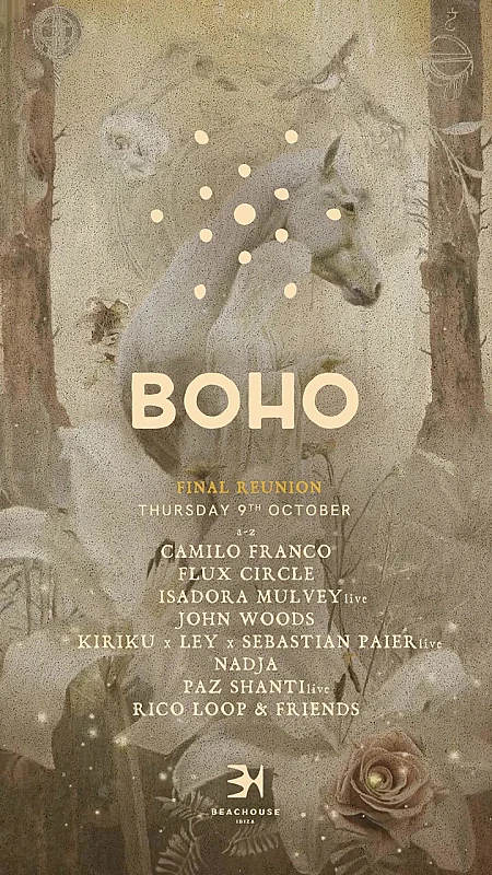 Boho Ibiza Closing Party season 2025
