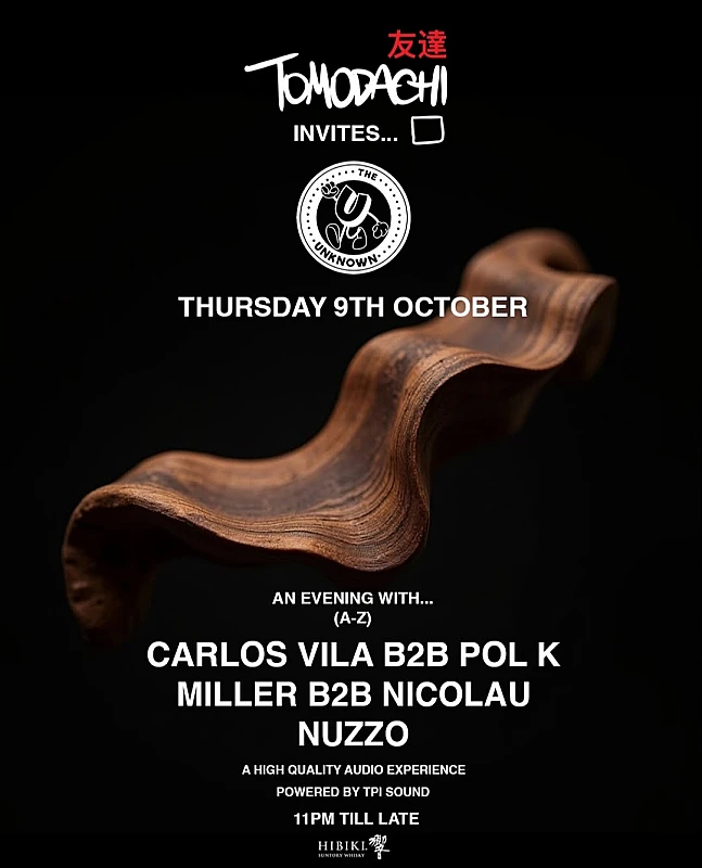 Tomodachi invites The Unknown